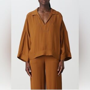 Fabiana Filippi v-neck Blouse Raglan Sleeve M/L